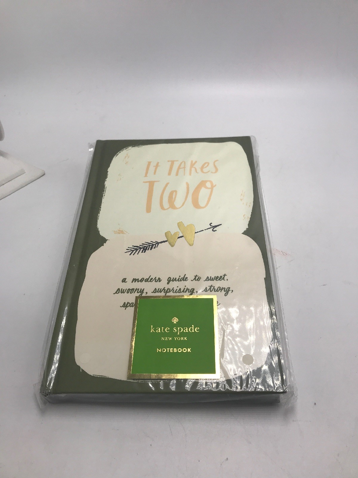 $16 Kate Spade New York Two Hearts Blush Notebook