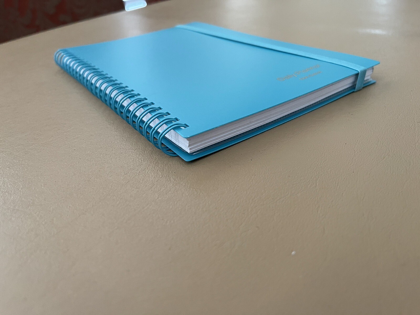 Non-Dated Daily Hardcover Day Planner 8.5 x 6.4