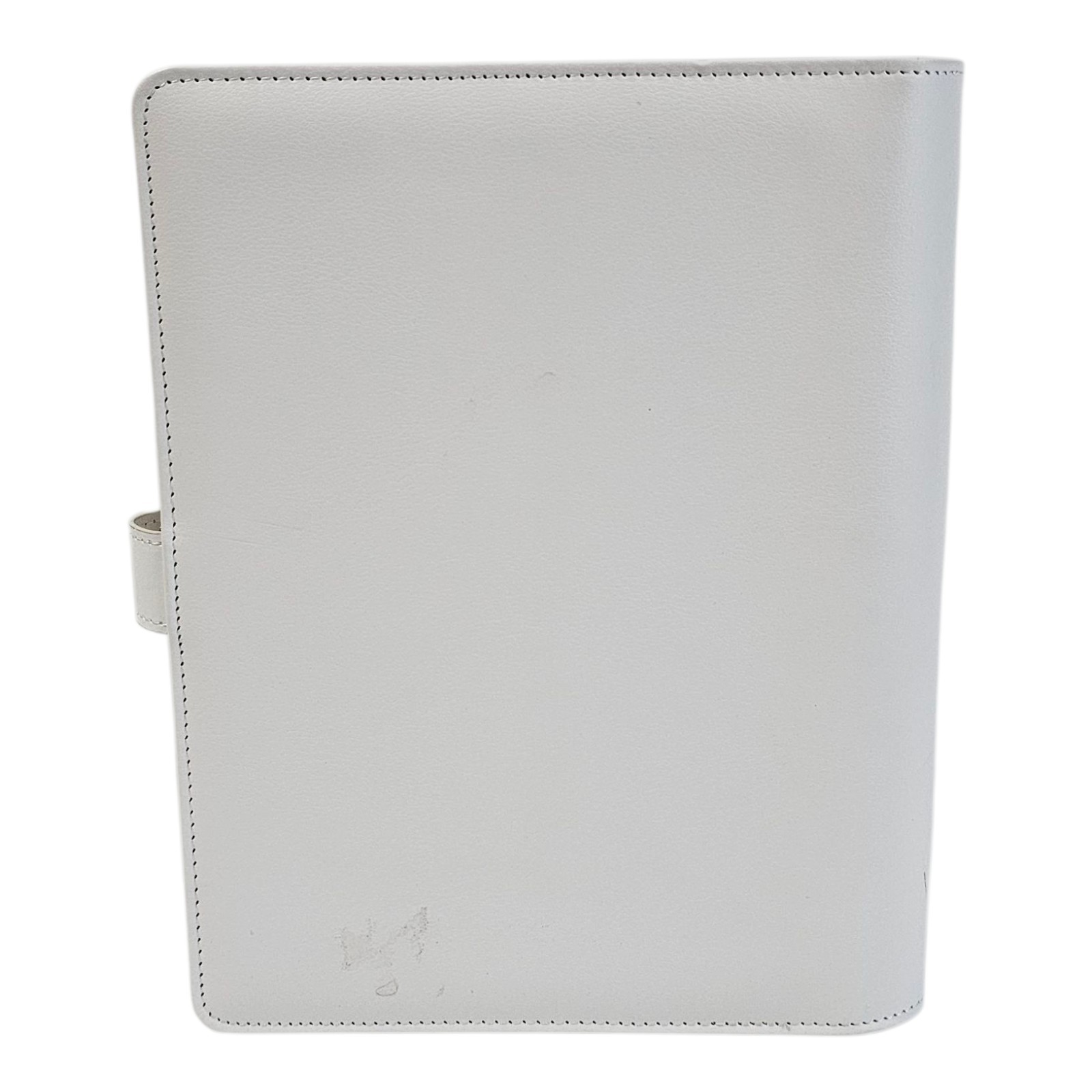 Agenda 52 The Paper Studio Binder 6 Ring Card Holders White DREAMS INTO PLANS