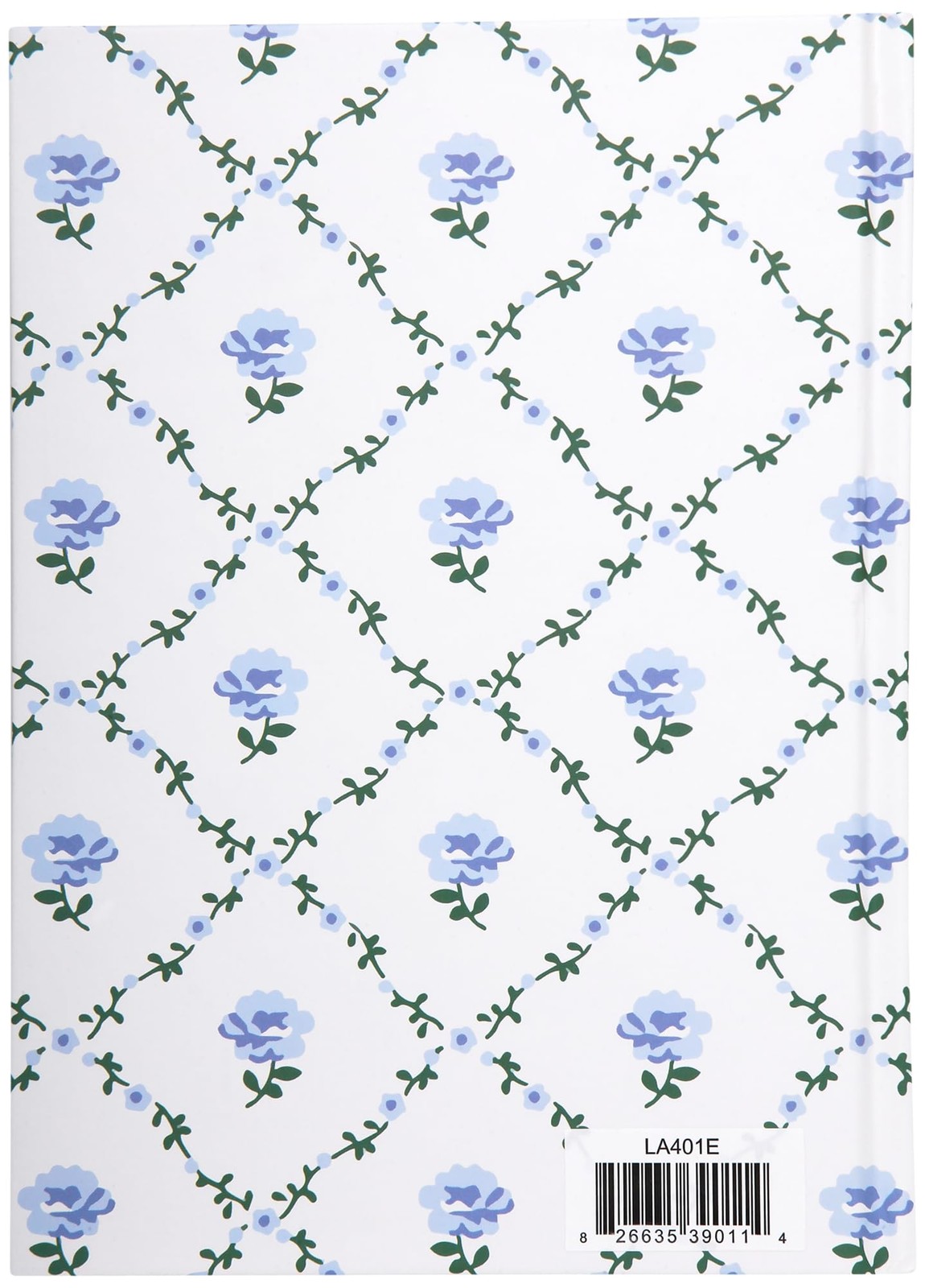 Laura Ashley Premium Hardcover Writing Journal | 256 Lined Pages | 6X8, White