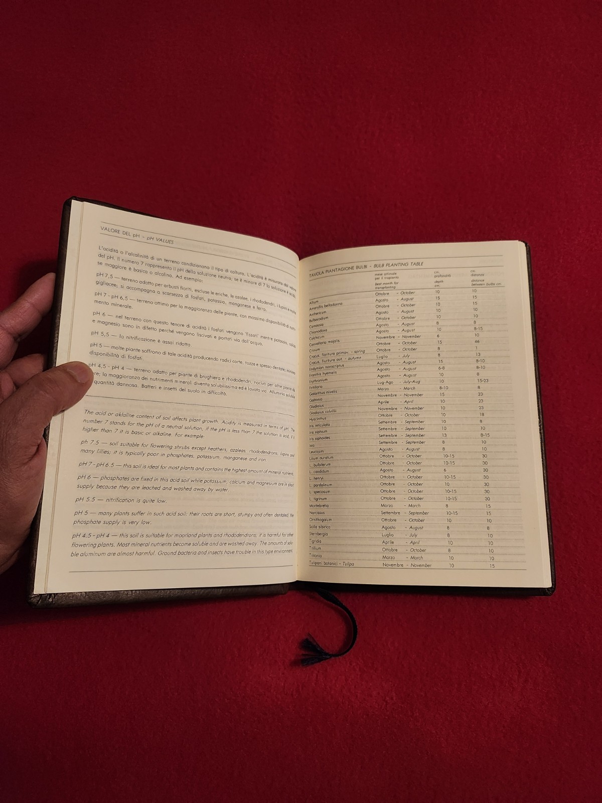 IL MIO GIARDINO – MY GARDEN JOURNAL NOTEBOOK – ITALIAN & ENGLISH MADE IN ITALY.