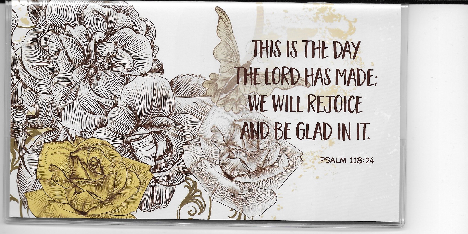 Pocket Calendar 2026-2027 Two Year Monthly Planner 3.5 x 6.5″ Day the Lord Made