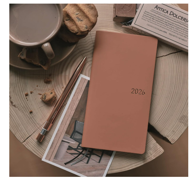 Hobonichi Techo 2026 ENGLISH Smooth: Milk Cocoa Weeks Weeks January Start