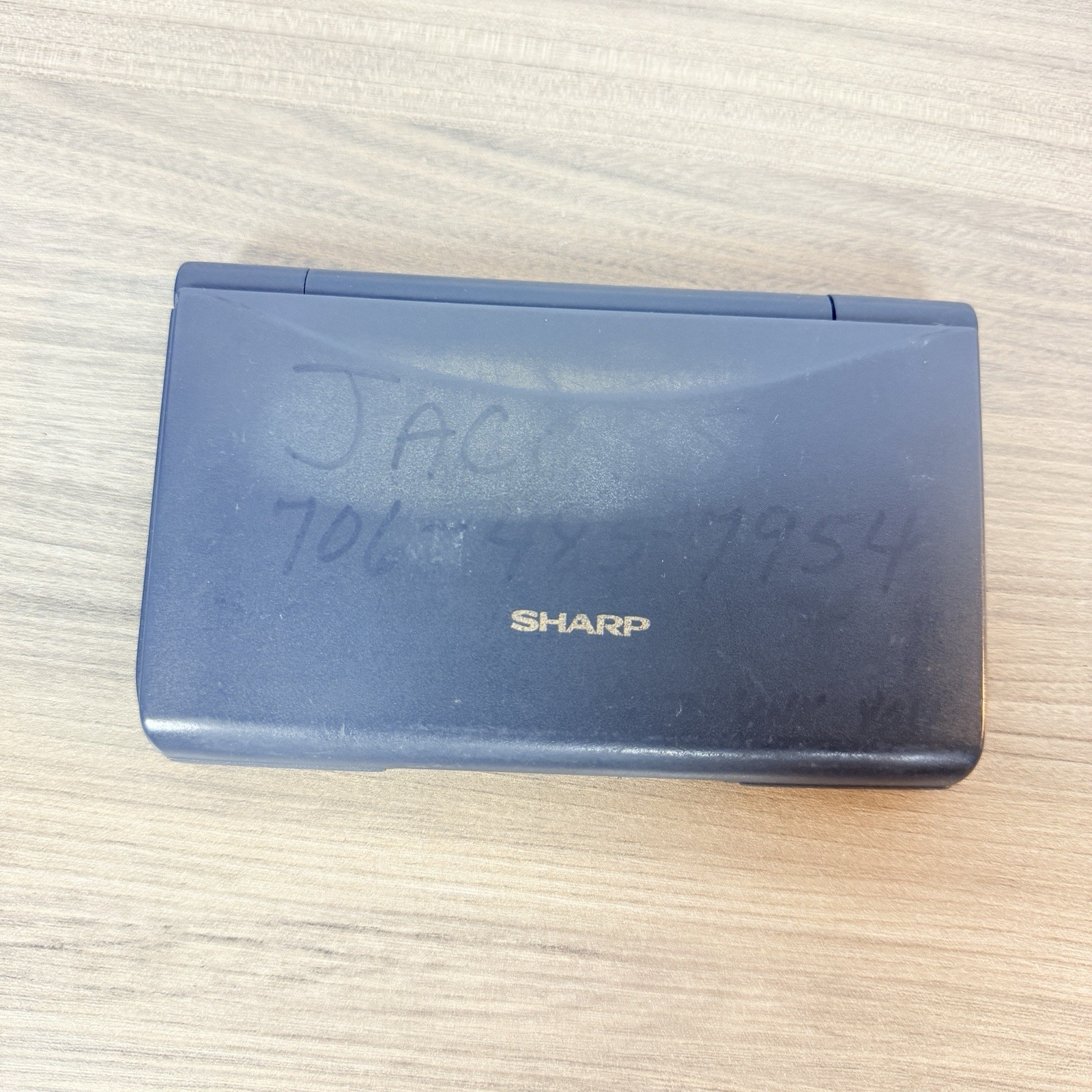 SHARP YO-430 64KB Personal Info Organizer Calendar Memo Calc FRESH BATTERIES