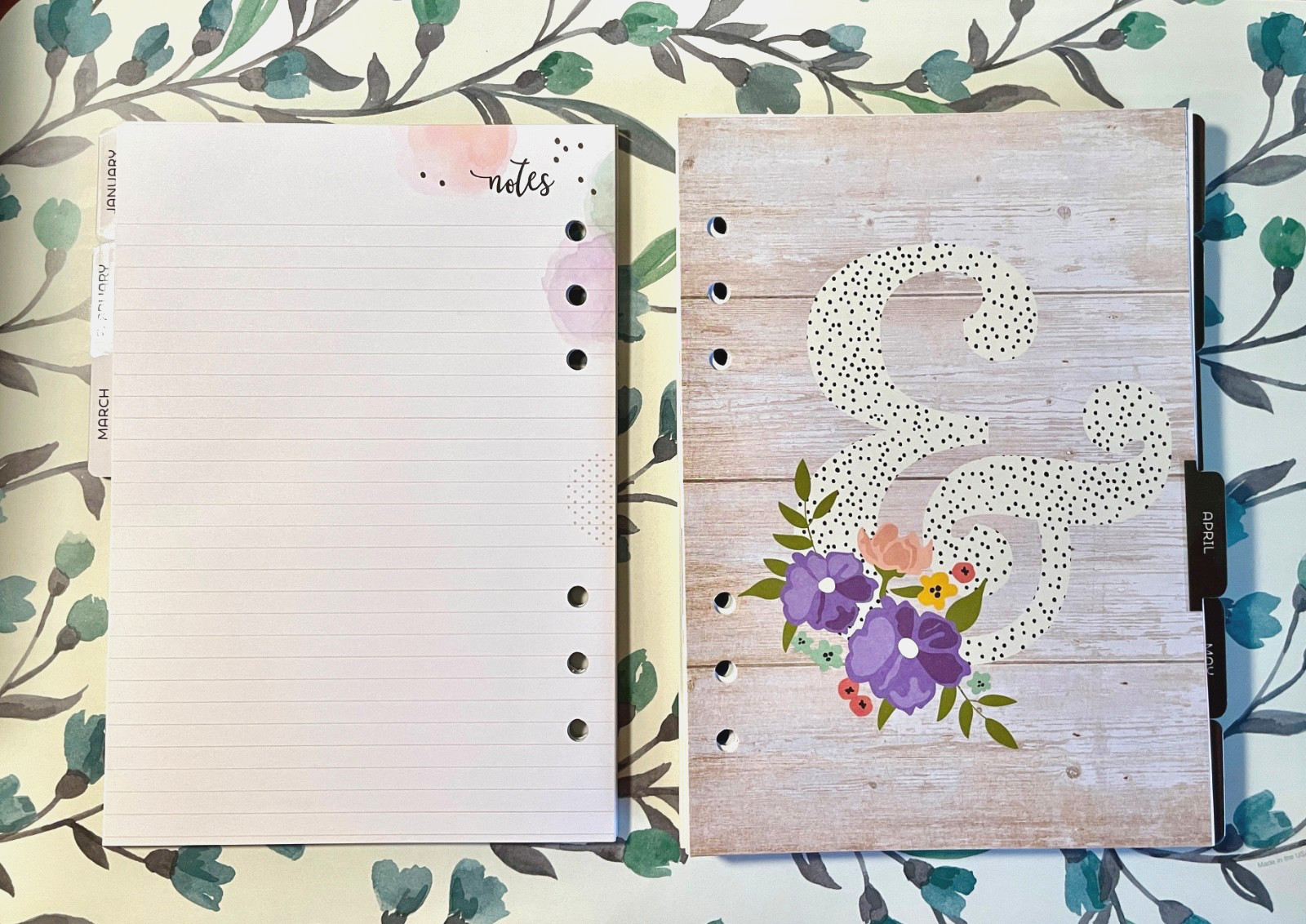 Carpe Diem Undated A5 Planner Inserts – Choose Joy