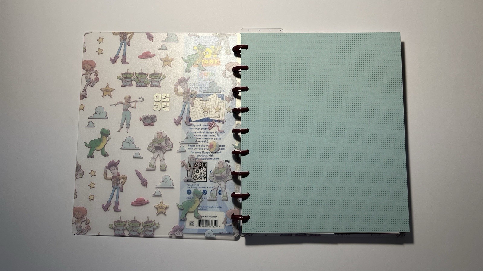 Happy Planner Disney Pixar Toy Story Large Weekly Monthly Planner 2025-2026 NEW