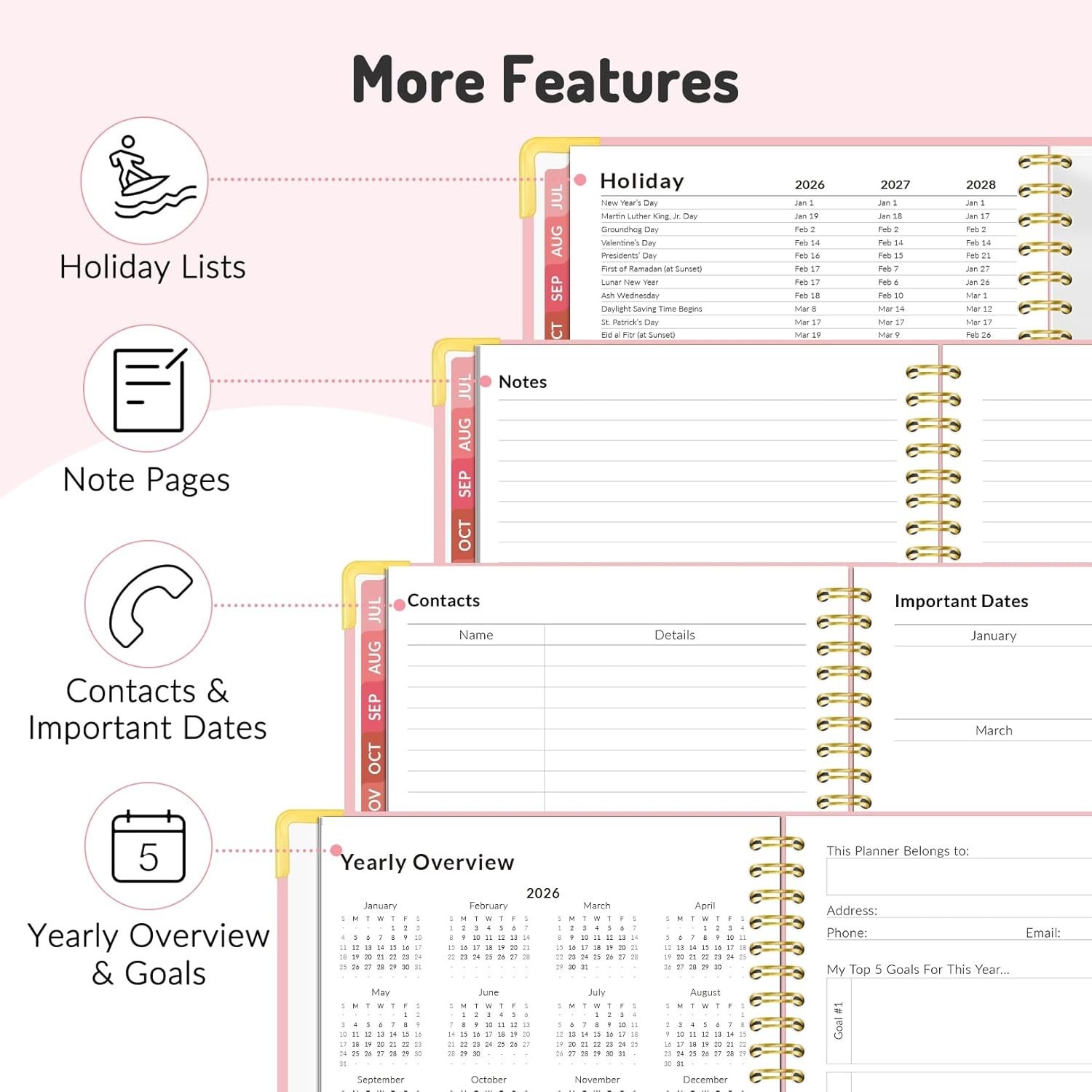 Efficient Student Teacher Planner 2026-2027