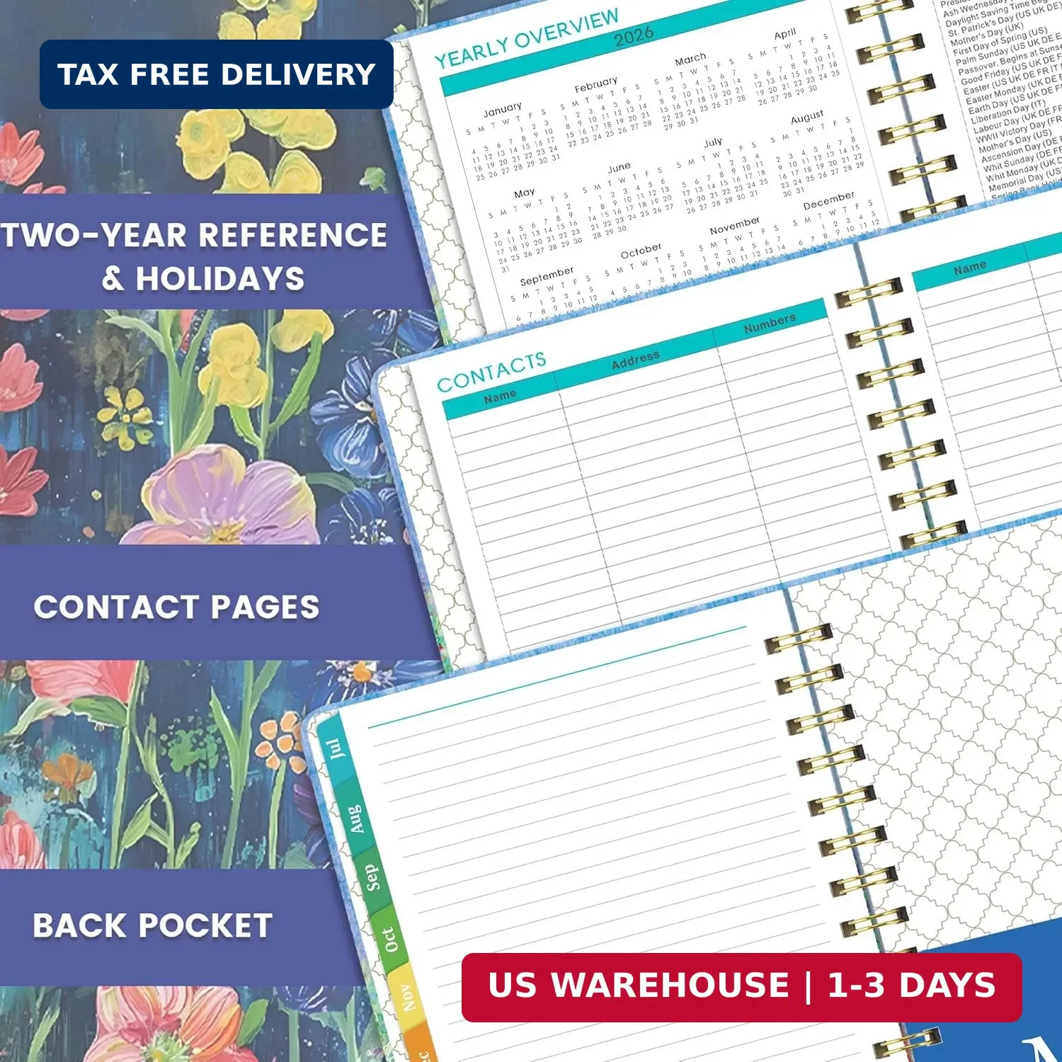 Planner 2026-2027 – 2026-2027 Planner Weekly and Monthly from July 2026 to June