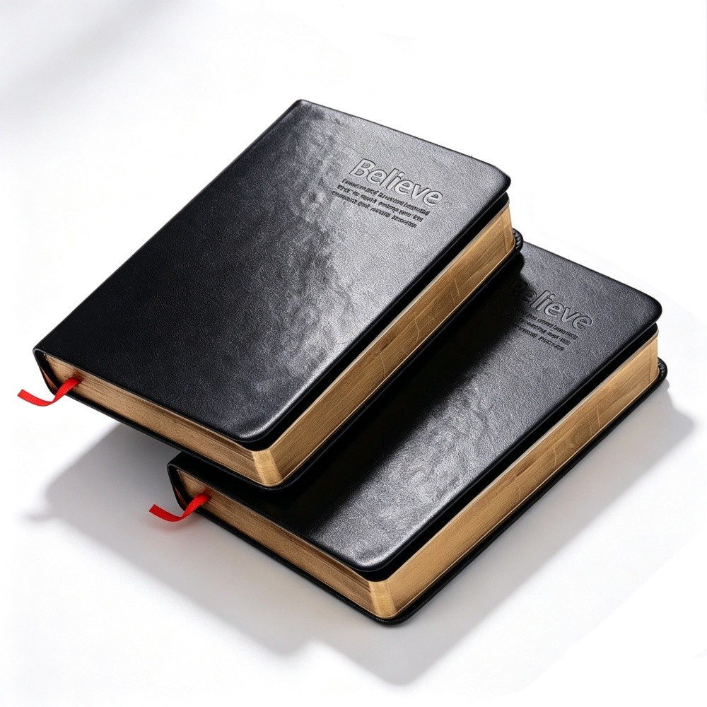 2 Pack A6 Vintage PU Leather Journal Blank Notebook Travel Diary Sketchbook