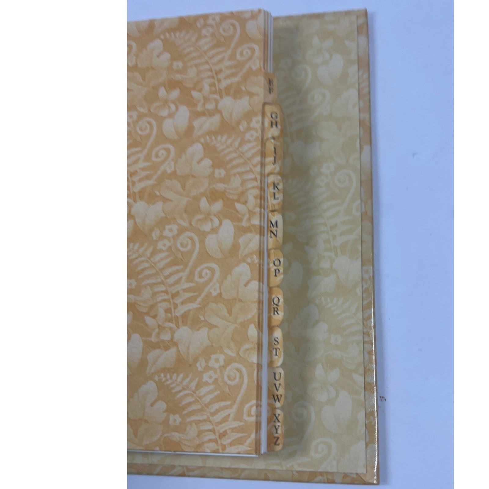 Hallmark Address Book Yellow NEW Mice Tea Party Refillable RA5418