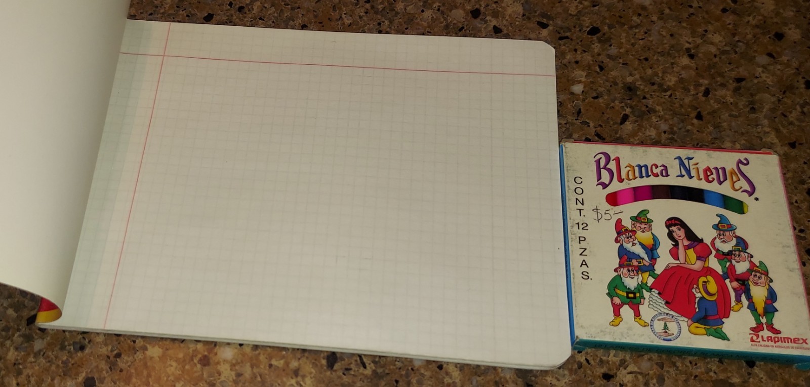 Scribe Blank Notebooks Lot of 2, Cartoon Cardboard Covers, Grid Paper, Penguin …