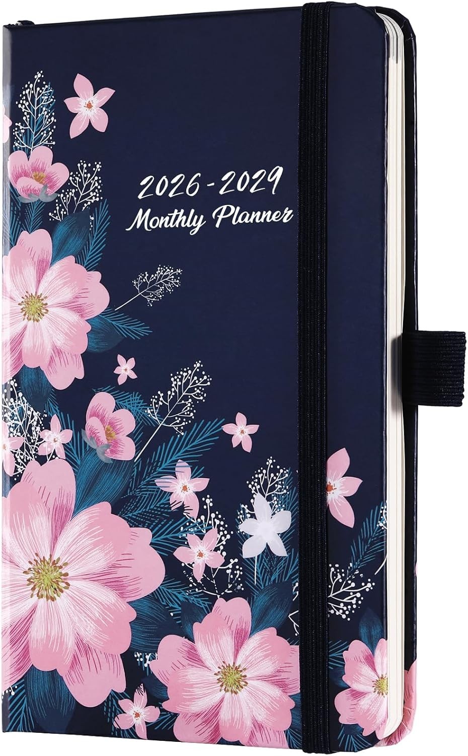 Portable 3- Monthly Planner – 6.3″ x 3.8″ with Paper, 61 Notes