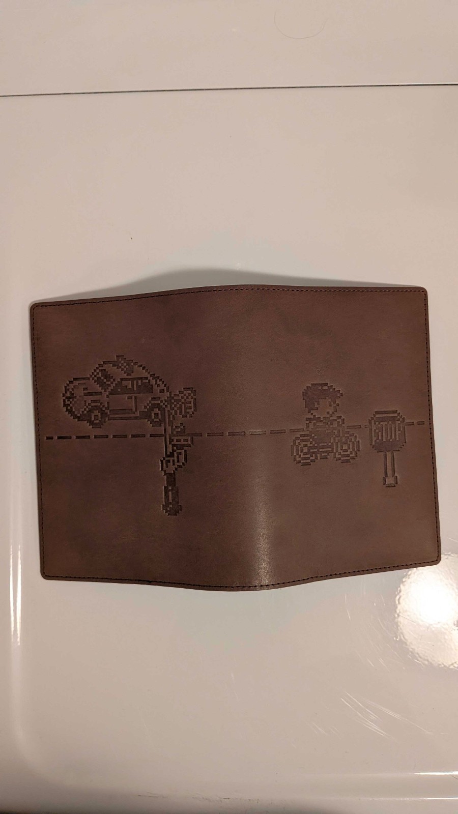 Hobonichi Techo Cover A6 Original Size Leather MOTHER: Ness’ Bike COVER ONLY