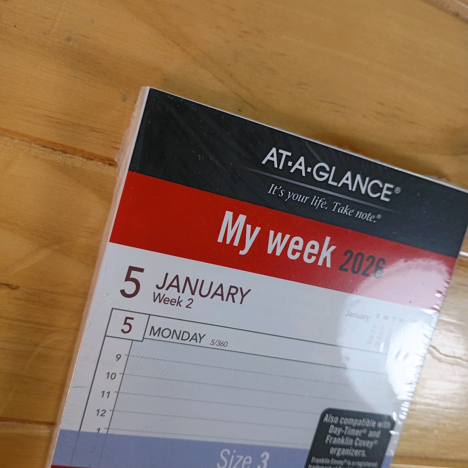 AT-A-GLANCE My Week 2026 Size 3 Item # 063-285Y New