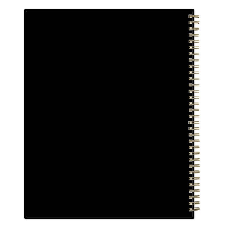 Blue Sky 8.5″x11″ 2026-2027 Weekly/Monthly Planner BS Black PP Double Horizontal