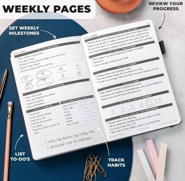 Clever Fox 13-Week Ultimate Achiever’s Goal Planner New
