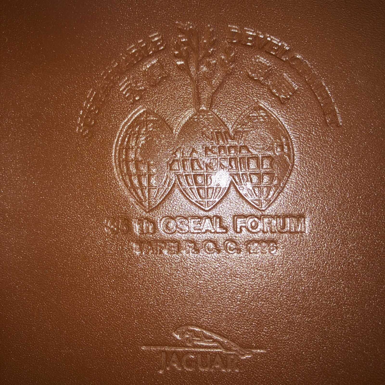 Jaguar 35th Oseal Forum Taipei 1996 Planner