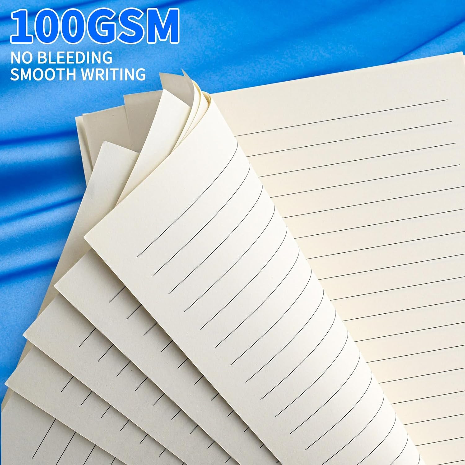 2 Packs A5 Refillable Paper for 6-Ring Binders, Planner, Traveller Journal, Note