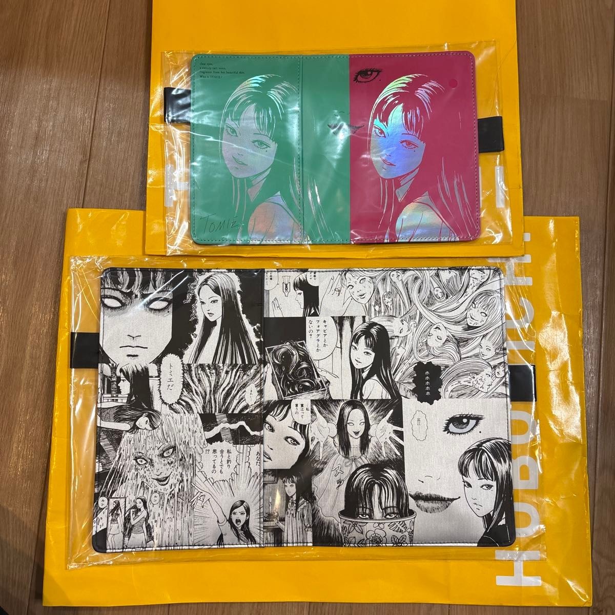 Hobonichi Techo Junji Ito Tomie A5 Cousin Memory & A6 Smirk Cover Set 2026