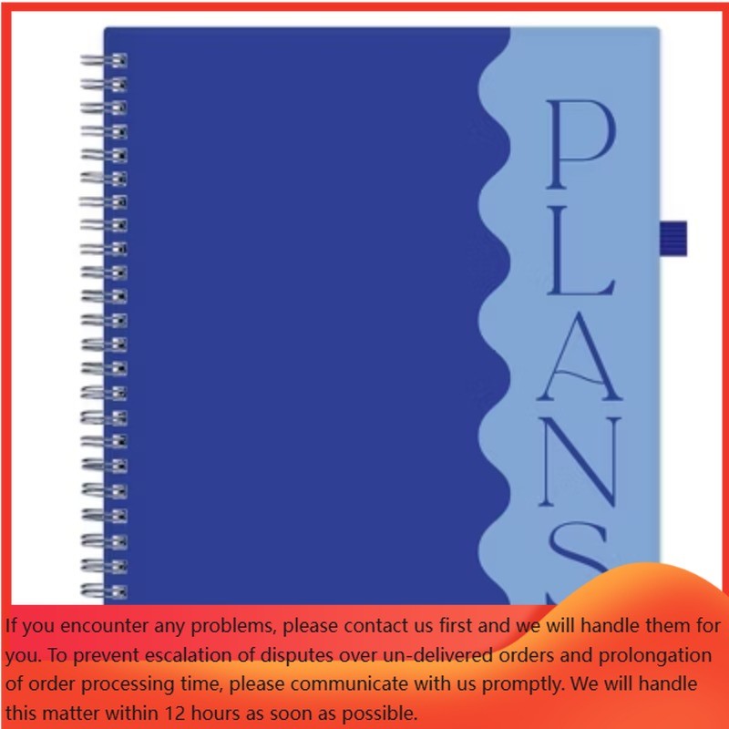 Blue Sky Your Year College Weekly/Monthly Planner Wirebound 7″x9″ Blue Plans