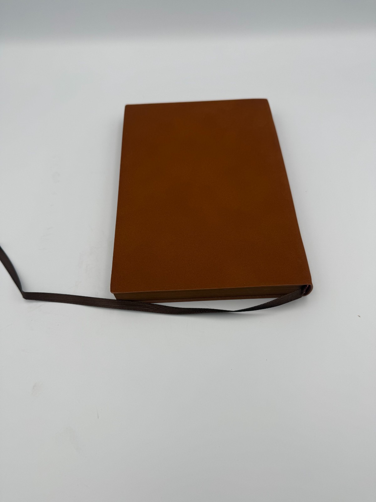 Lot of 4 Brown Faux Leather Journals Blank Cream Pages Unlined Notebooks Bulk