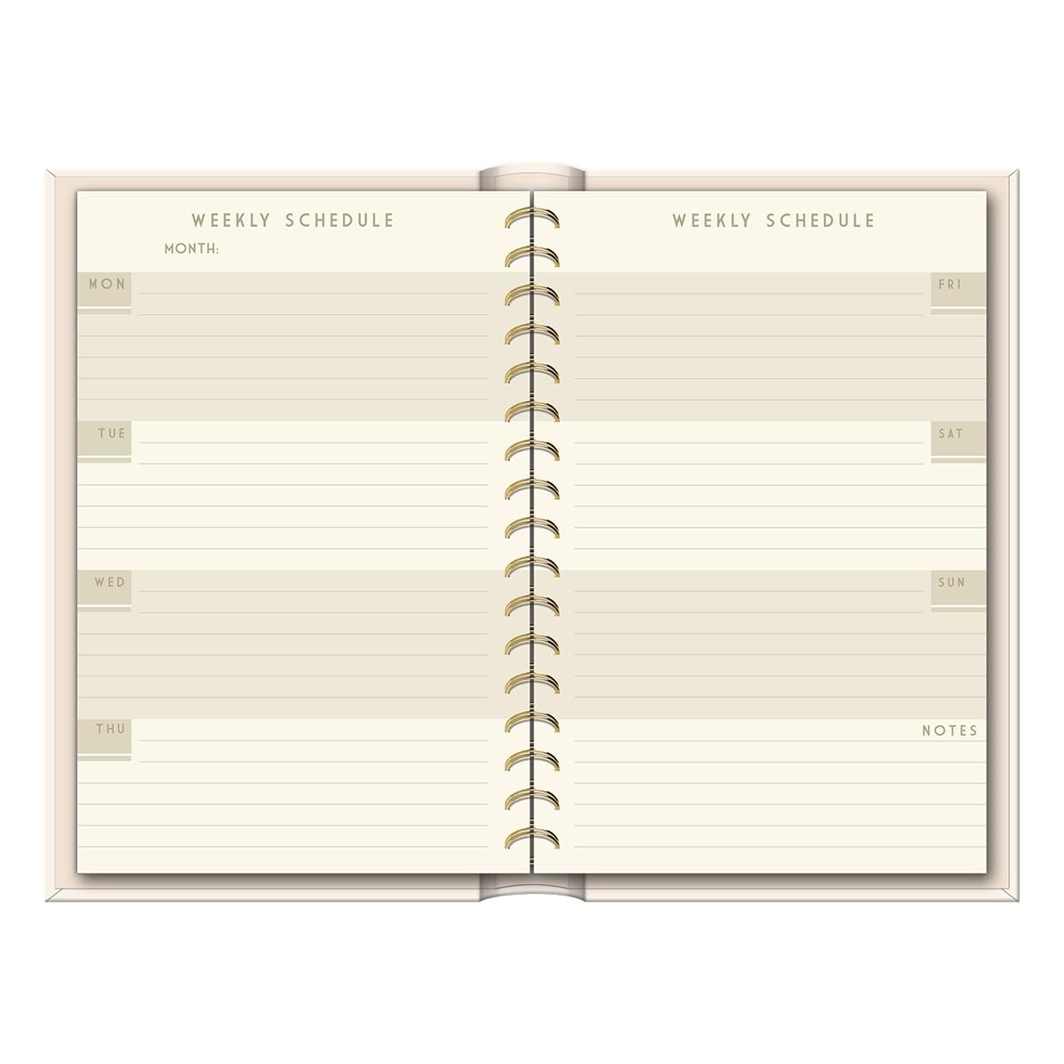 Lady Jayne Flower Market Undated Hardcover Planner 83290
