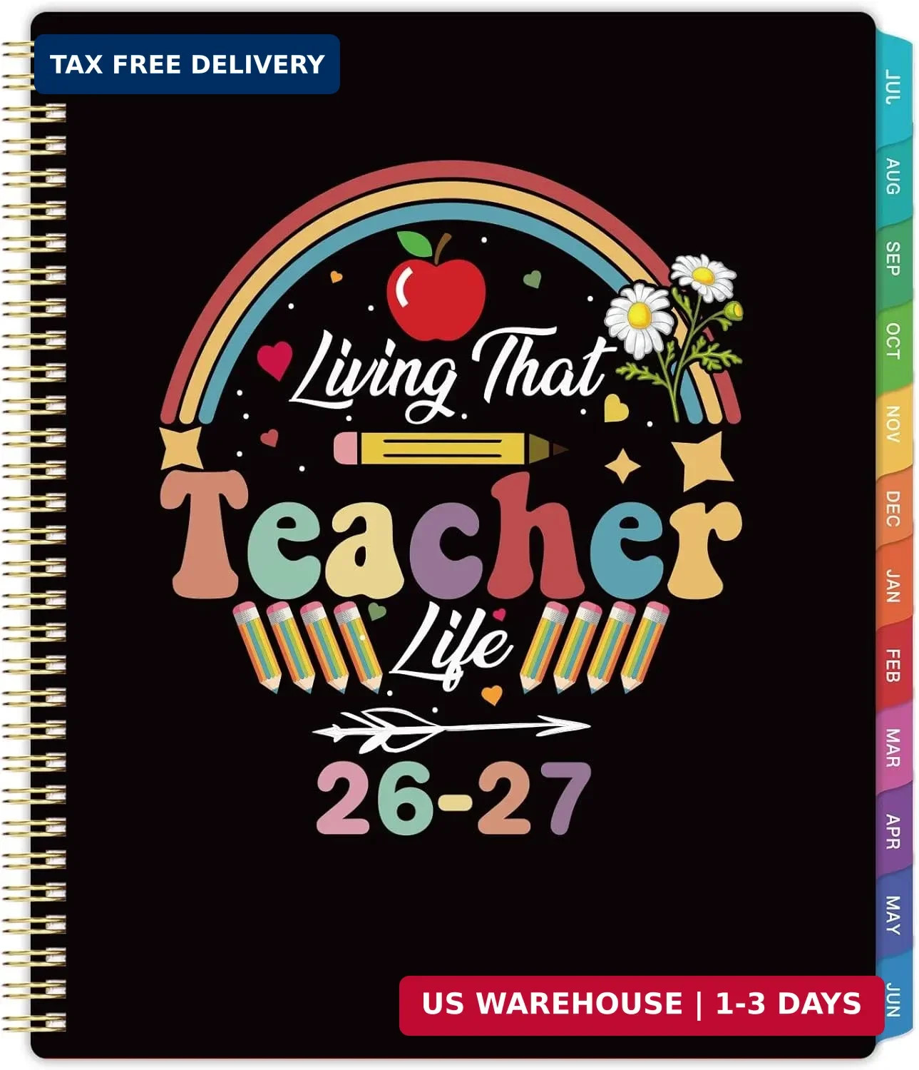 Teacher Planner 2026-2027 – Teacher Lesson Planners 2026-2027 from Jul. 2026- Ju