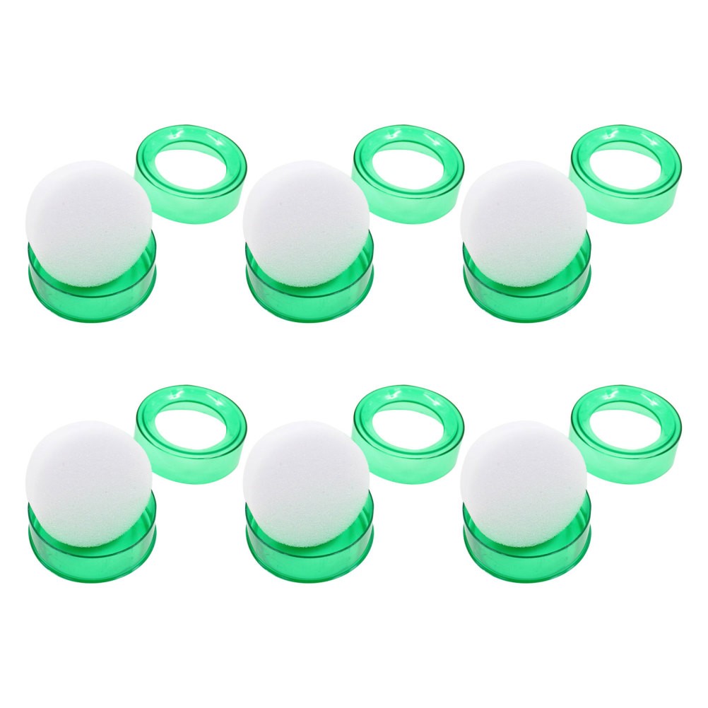 6Pcs Reusable Finger Wetting Tool Sponge for Smooth Bill Counting in Office