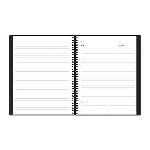 Aligned Notes Professional Business Flexible Cover, Twin 8.5″ x 11″ Notebook