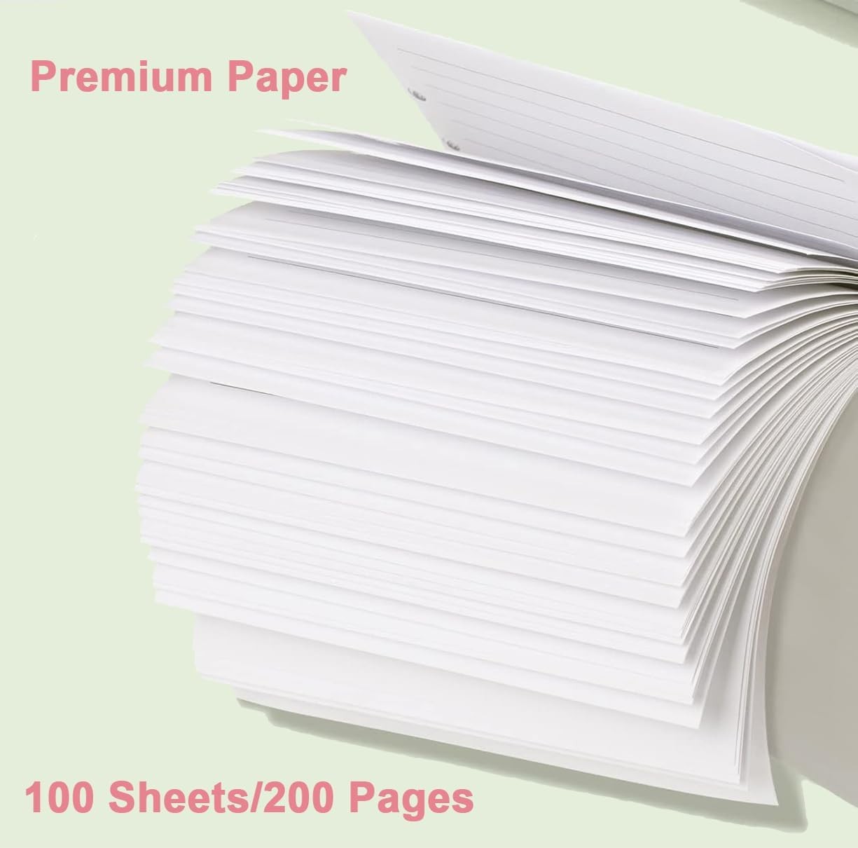 Discbound Lined Refill Paper 100 Sheets Letter Size 11 Disc TUL Staples Arc