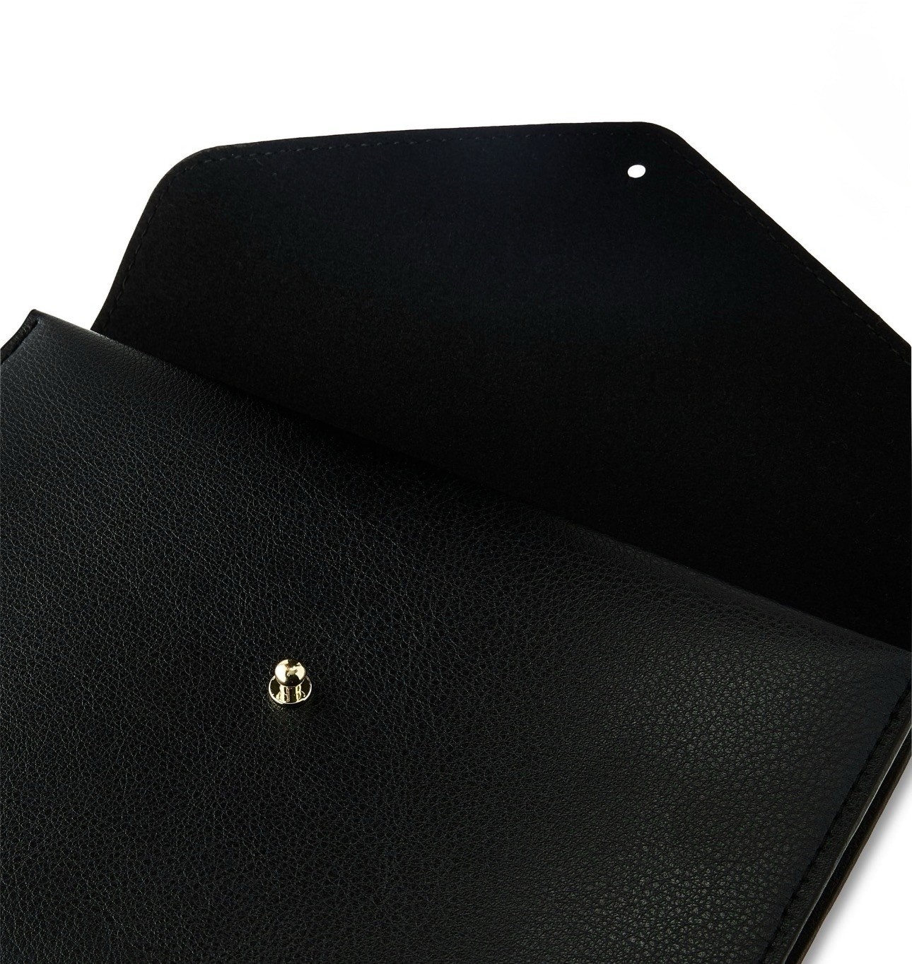 Pen+Gear Black Perforated Simulated Leather Journal With Ivory Acid-Free Ruled