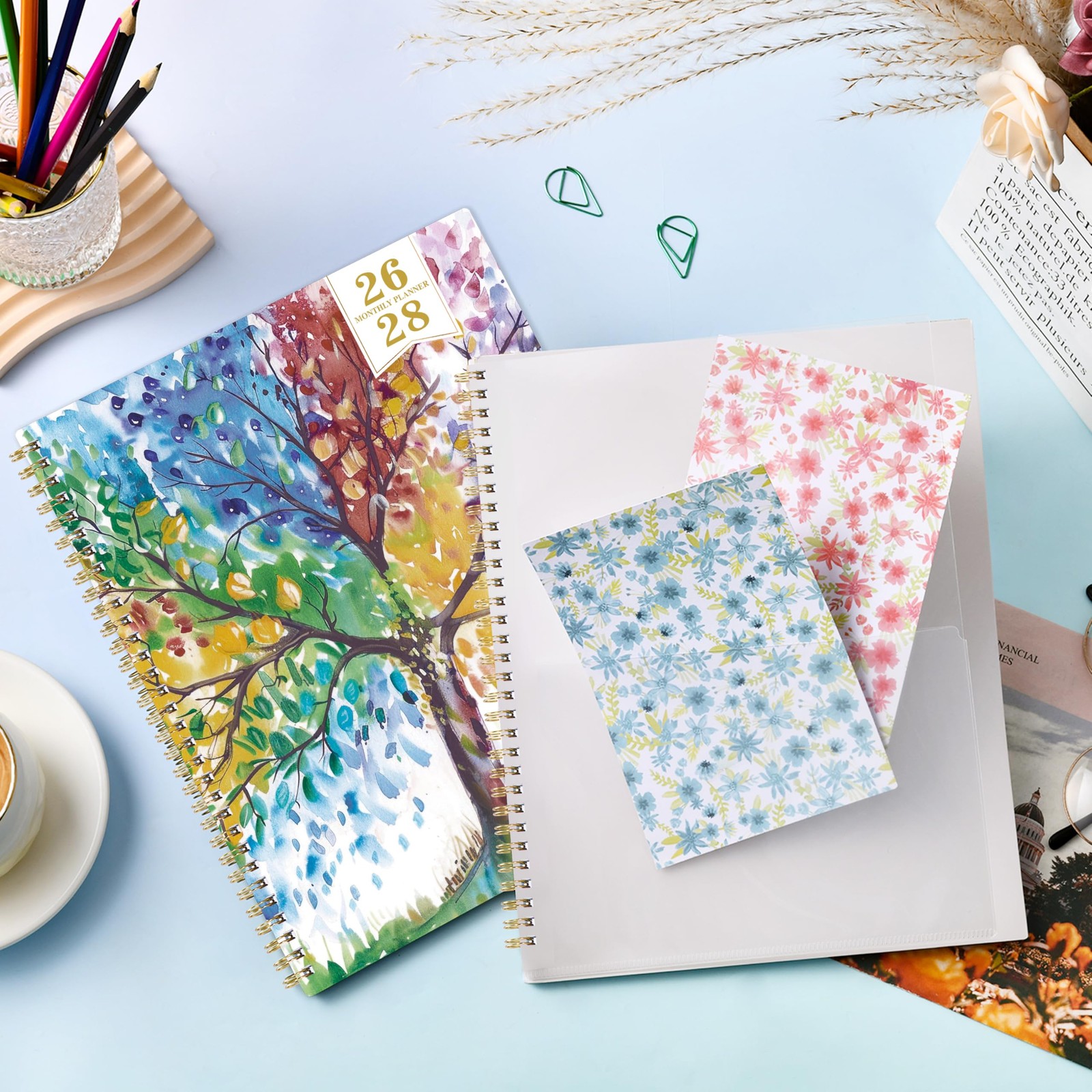 2026-2028 Monthly Planner – from July 2026 – Large, Multi
