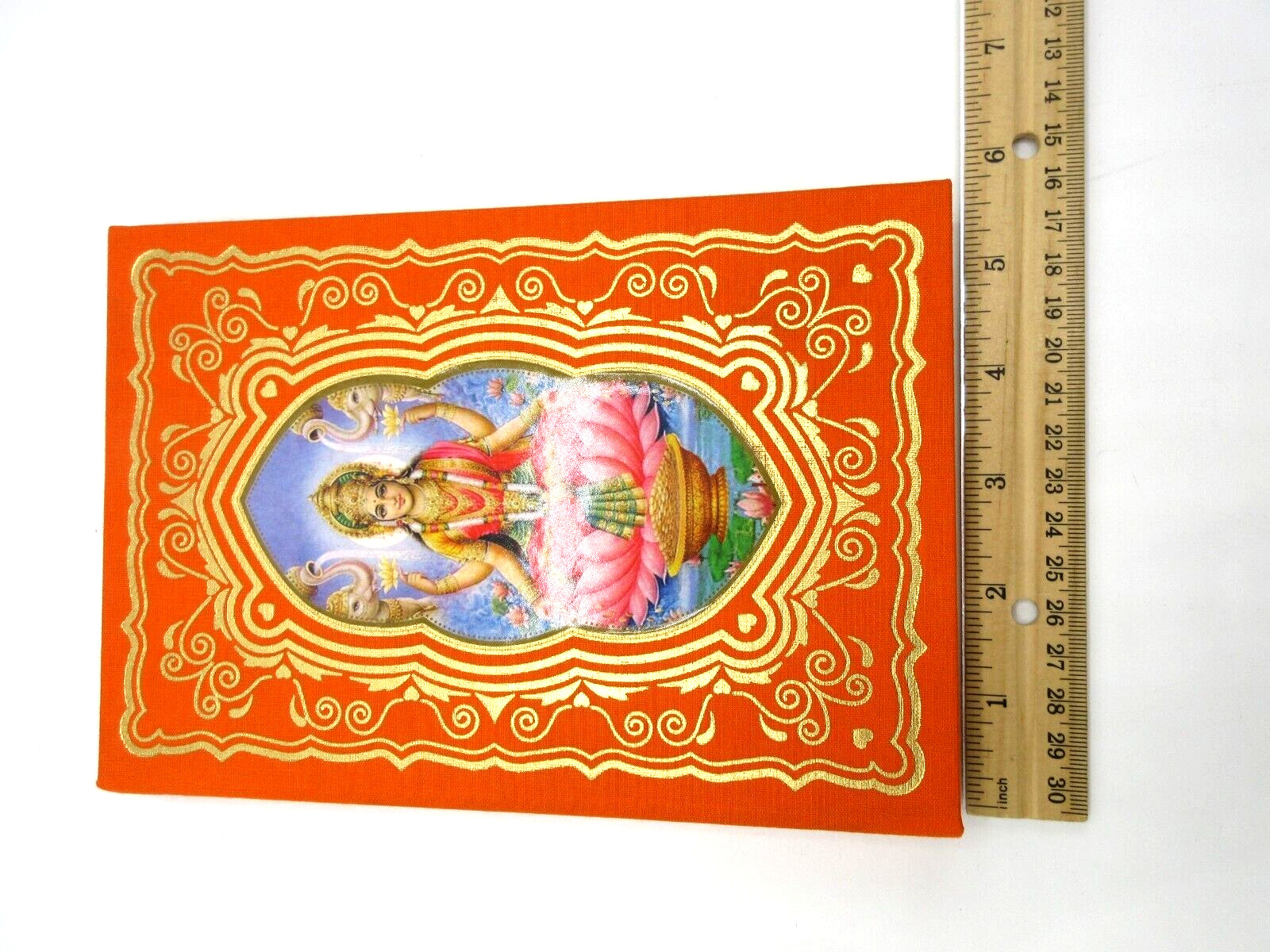 Rock of Ages Journal 8″ Hardcover 224 Lined Pages ORANGE