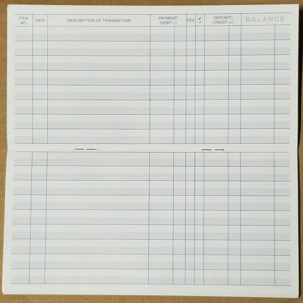Checkbook Transaction Registers 2023 2024 2025 Calendar Check Book Register