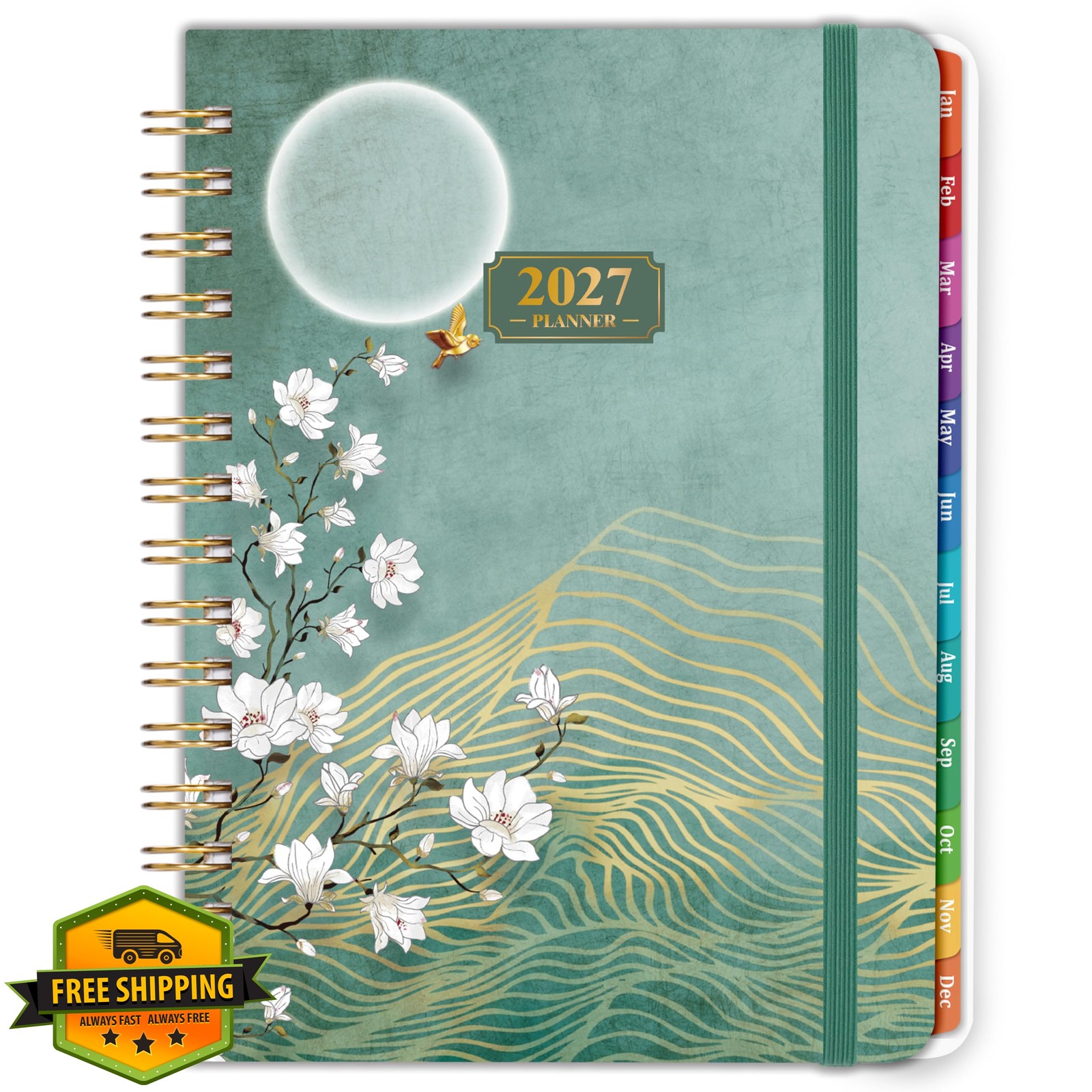 Shoparr 2027 Planner Green 6.4″x8.5″