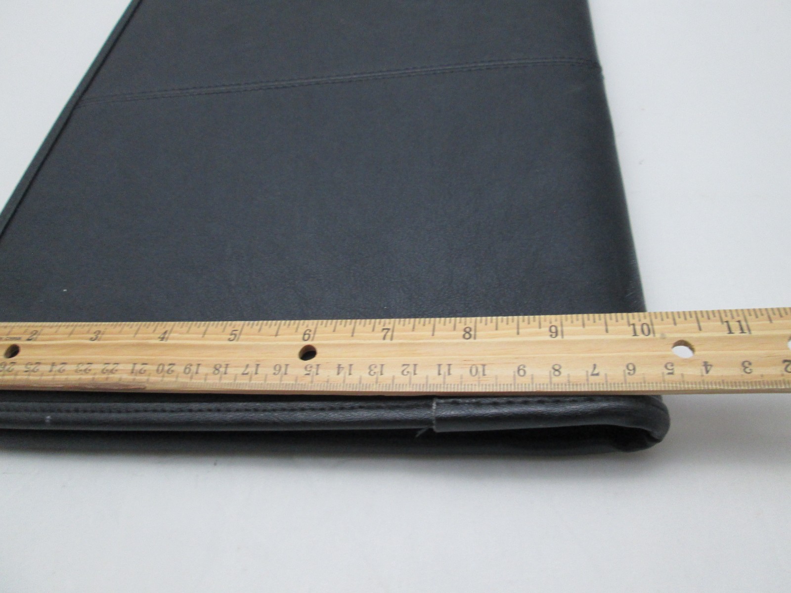 Black Portfolio Folder Organizer Planner Notepad 8.5″x11″ Legal Pad Folio