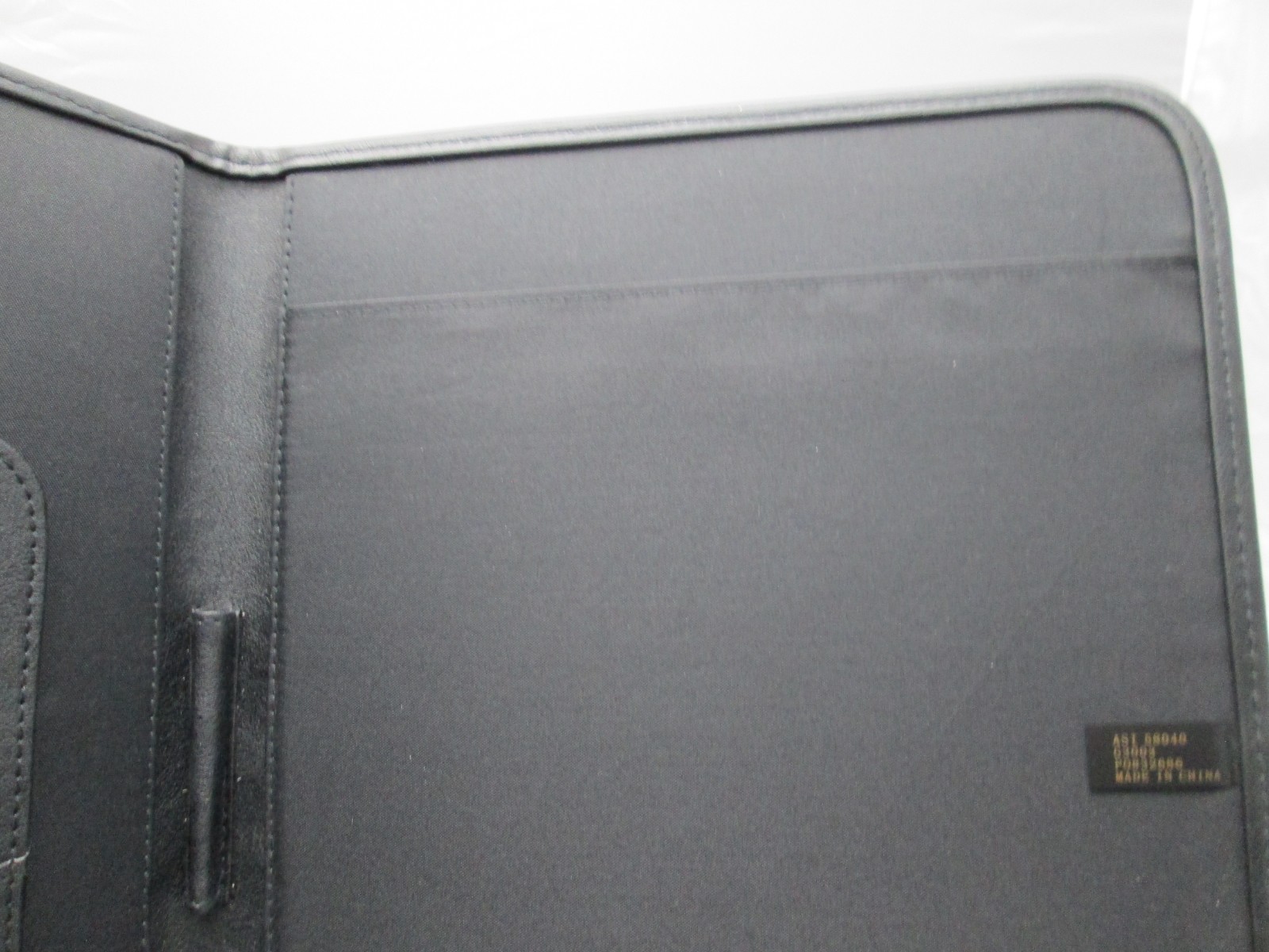 Black Portfolio Folder Organizer Planner Notepad 8.5″x11″ Legal Pad Folio
