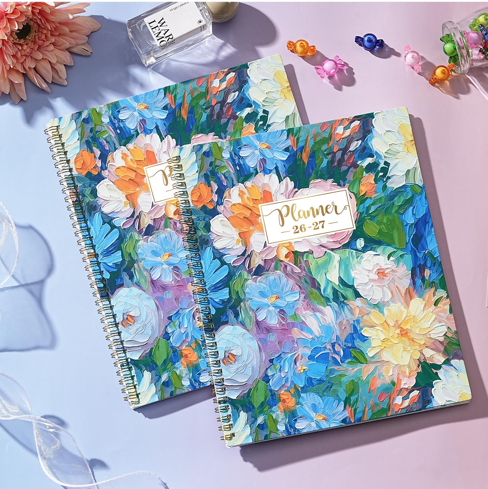 Planner 2026-2027,2026-2027 Weekly and 8.5″ x 11″ x 0.5″, Green