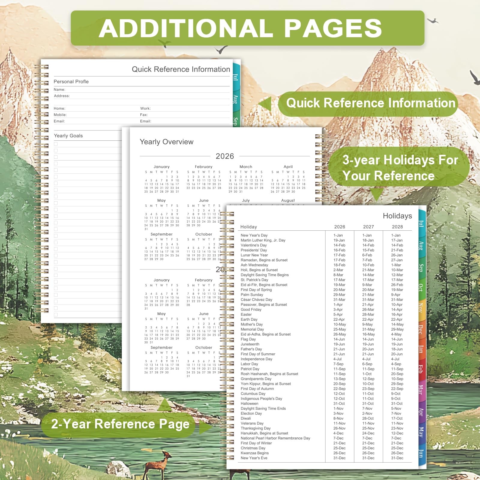 Planner 2026-2027 – Academic Planner 2026-2027 Weekly and Monthly, July 2026 …