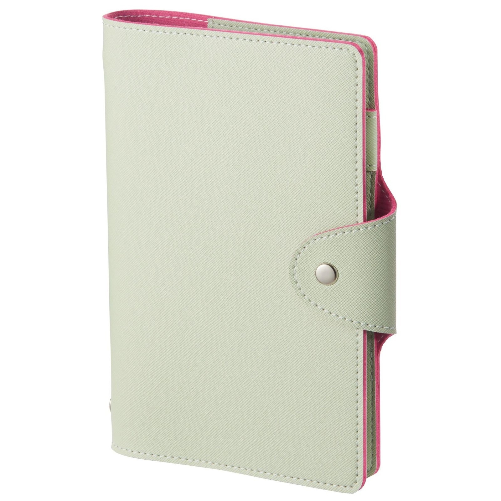 Reimei Fujii System Planner Casual Refill File Bible Size Khaki Green WBF1309M