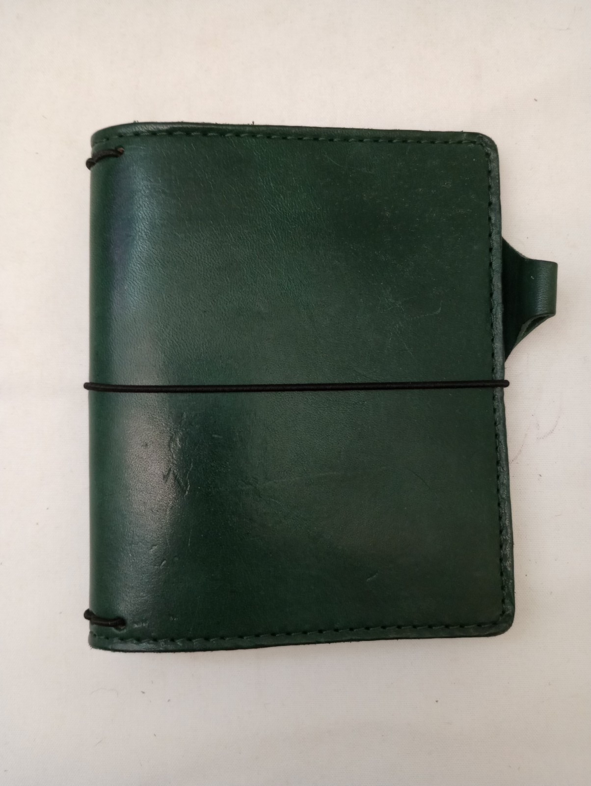Chic Sparrow Pocket Size Black Leather Travelers Notebook