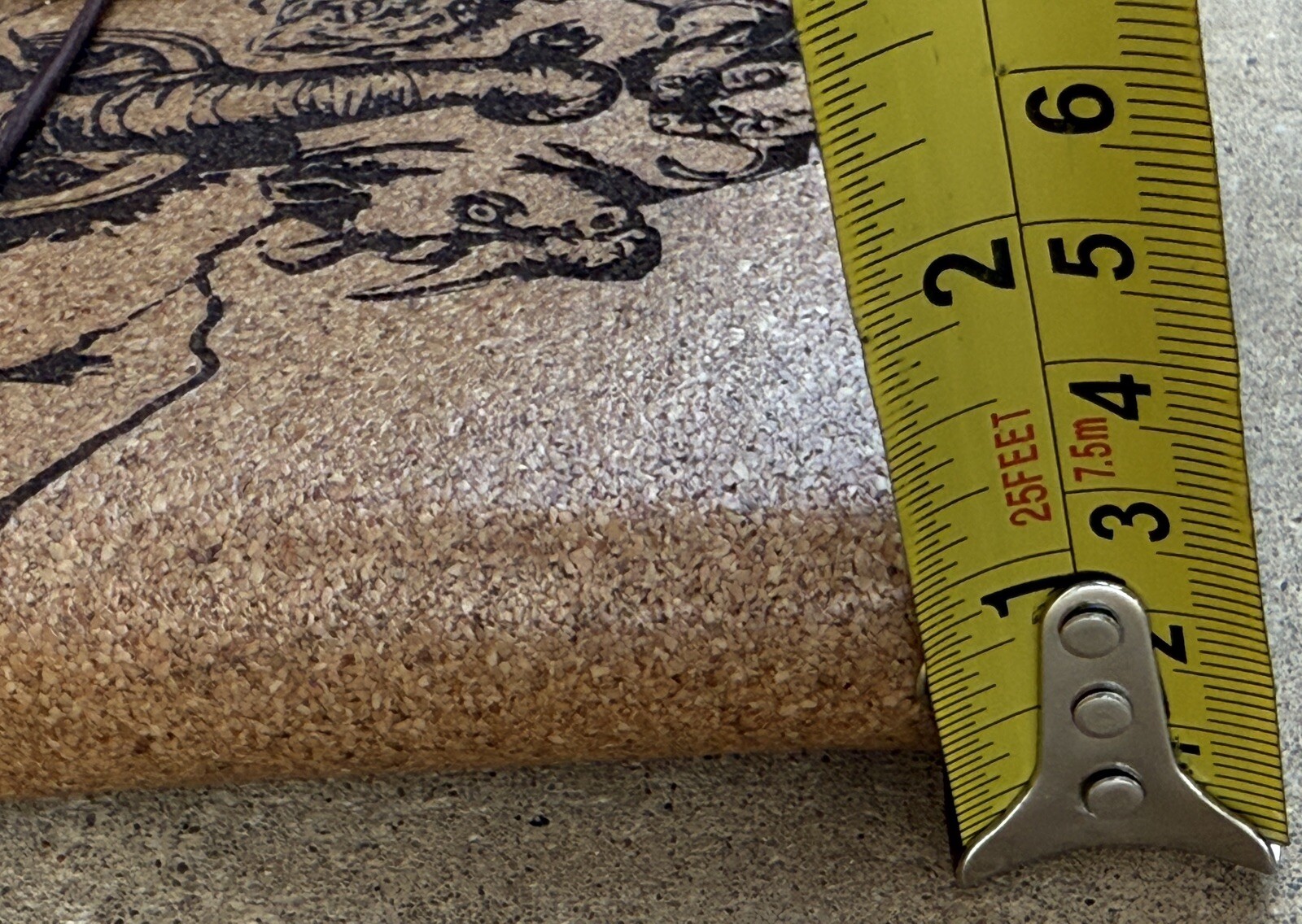 South African Big 5 Cork Canvas Journal Made In Cape Town 7.75″ x 4.5″ – New!