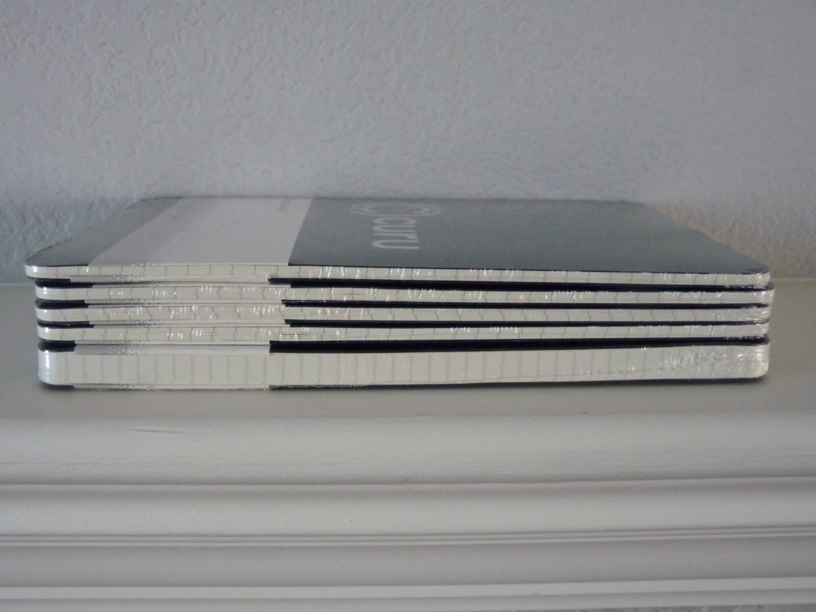Moleskin Cahier Ruled Journals Lot 8.25″x5″ Black Set of (5) NEW SEALED