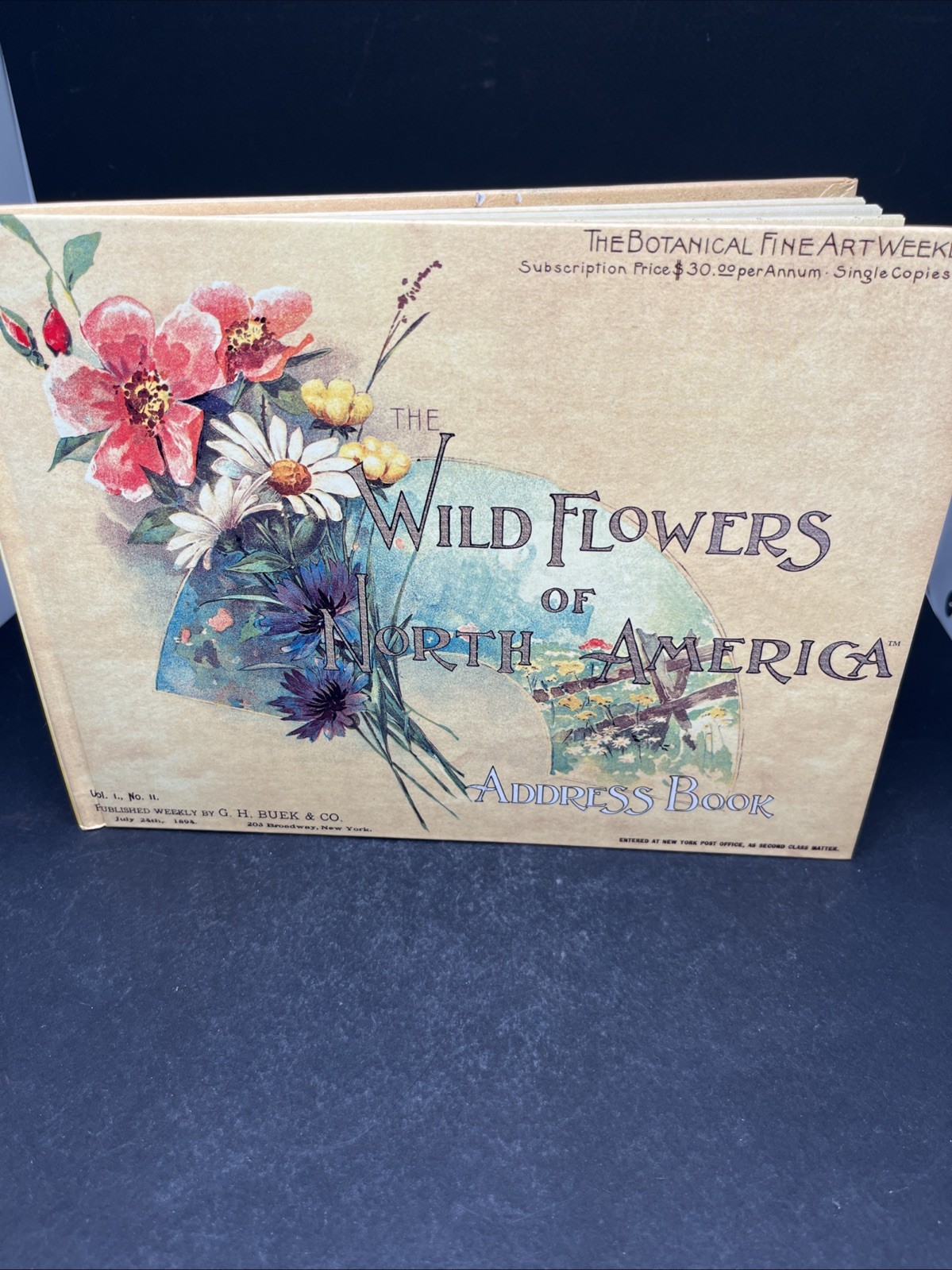 Wildflowers Of North America Daily Journal & Address Book