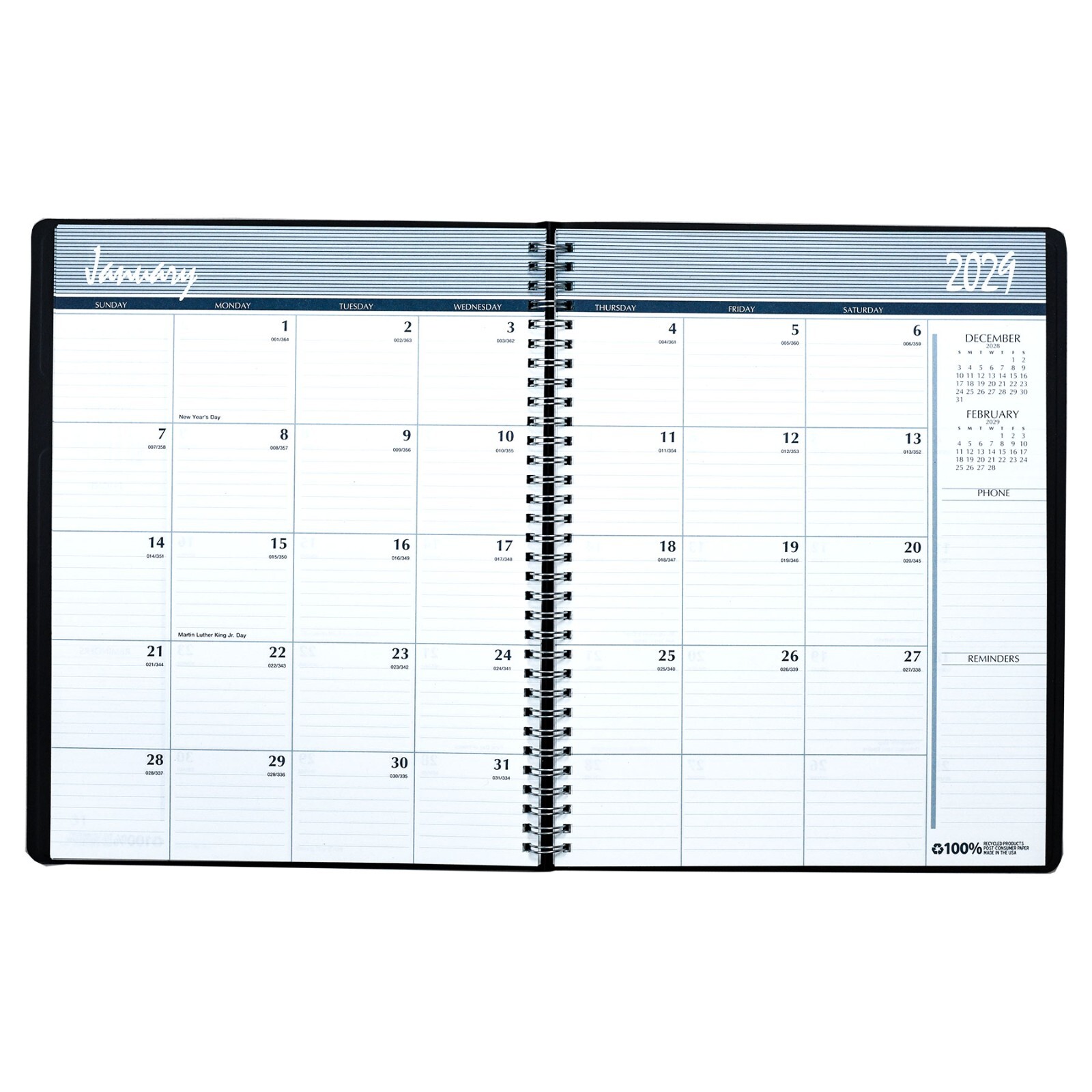 5 Year Monthly Planner House of Doolittle 2625-02 HOD262502 2026 thru 2030