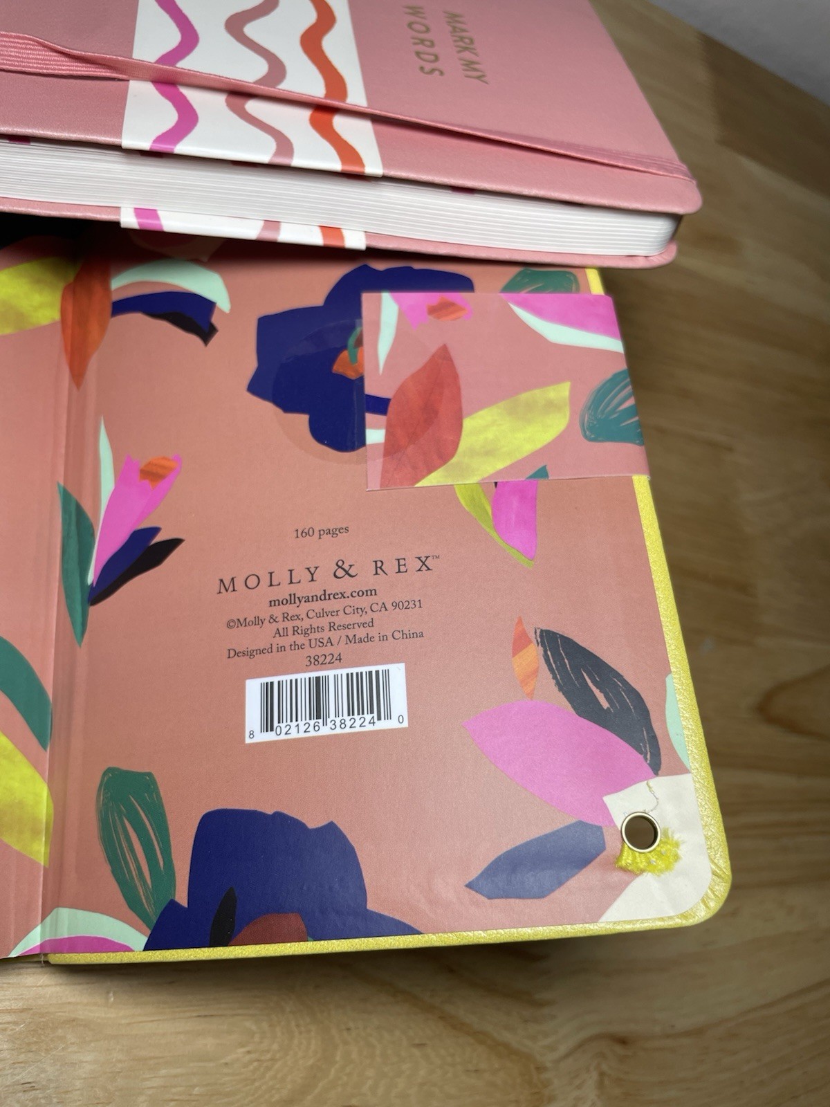Lot Of 4 Molly & Rex 160 Page Journals & Molly & Rex 75 Sheet Note Pad Brand New