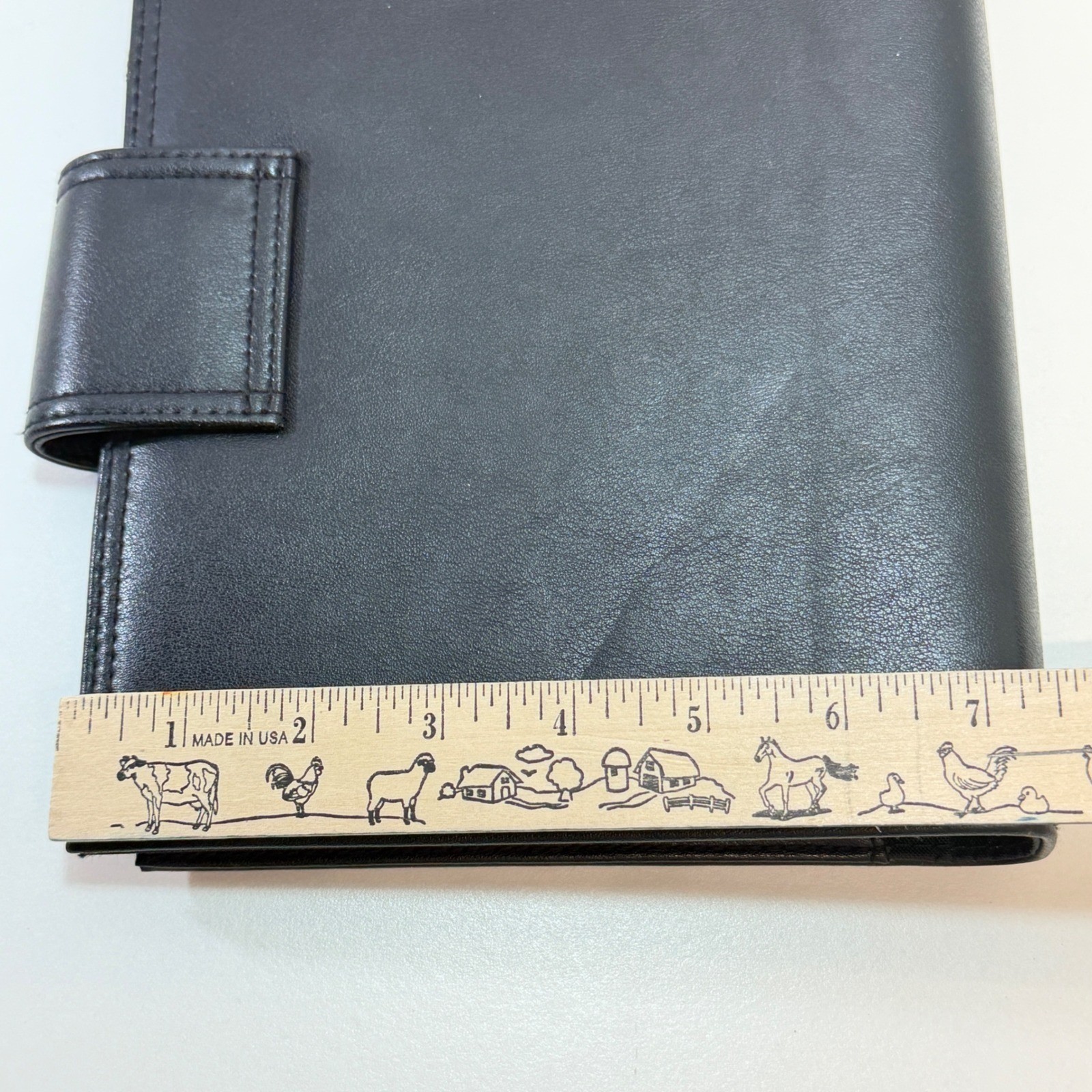 Day-Timer Personal Organizer Desk Size Black Planner 7-Ring Binder Navigator