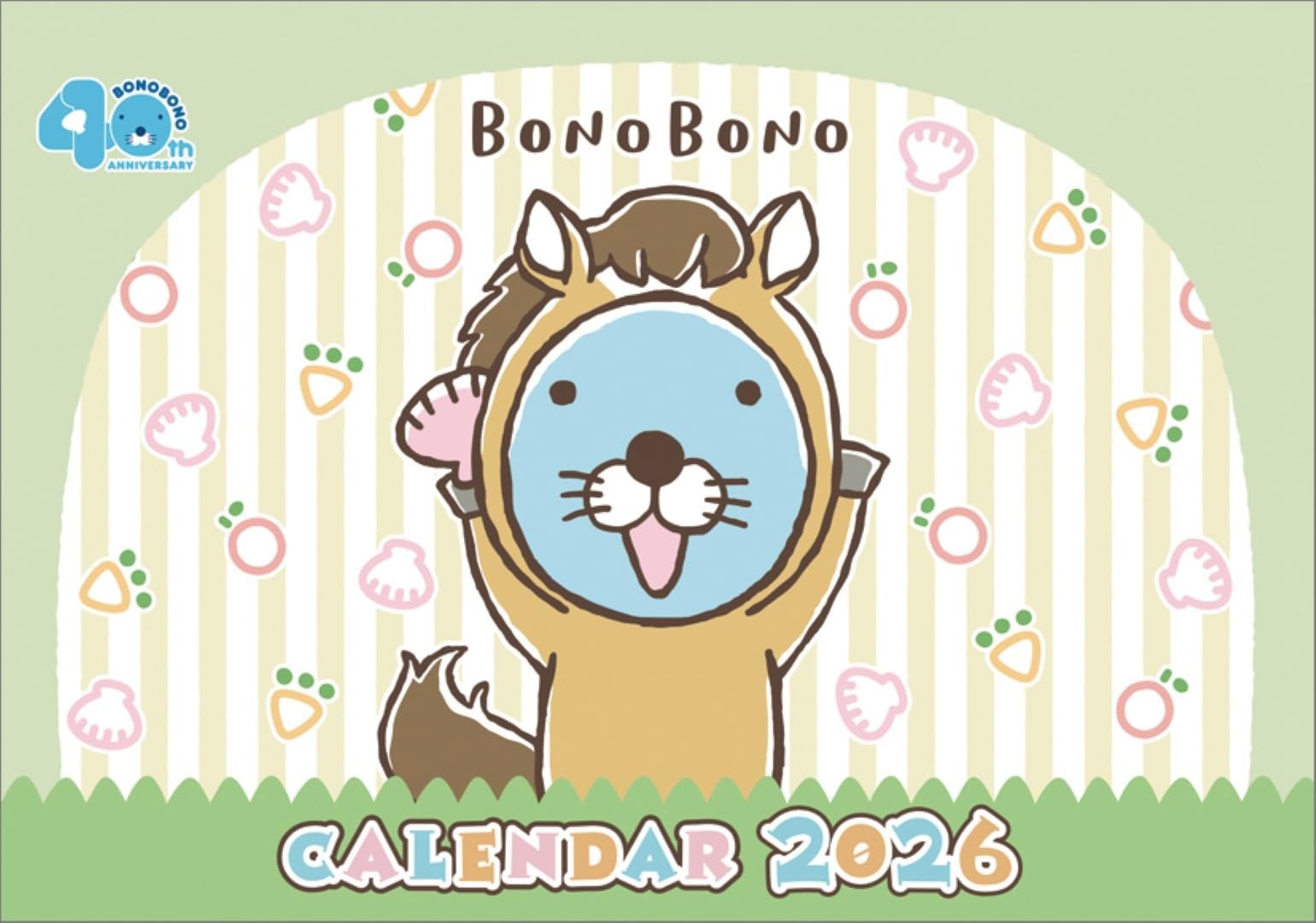 Hagoromo Bonobono 2026 Desk Calendar CL26-0106
