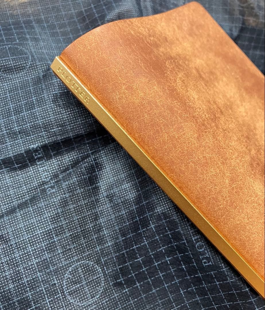 Plotter Limited M5 Square Brown Gold Ring