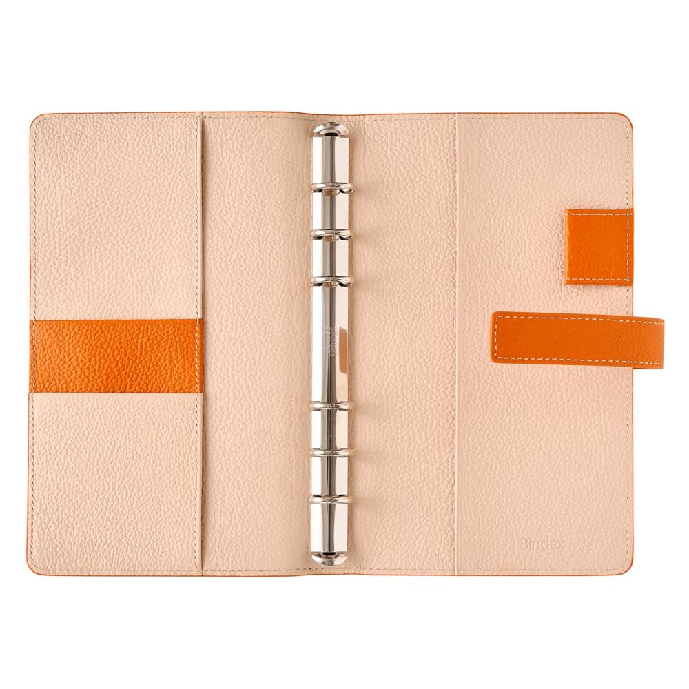 NOLTY Bindex System Planner Unit B15 Bible, 6-Hole, Orange
